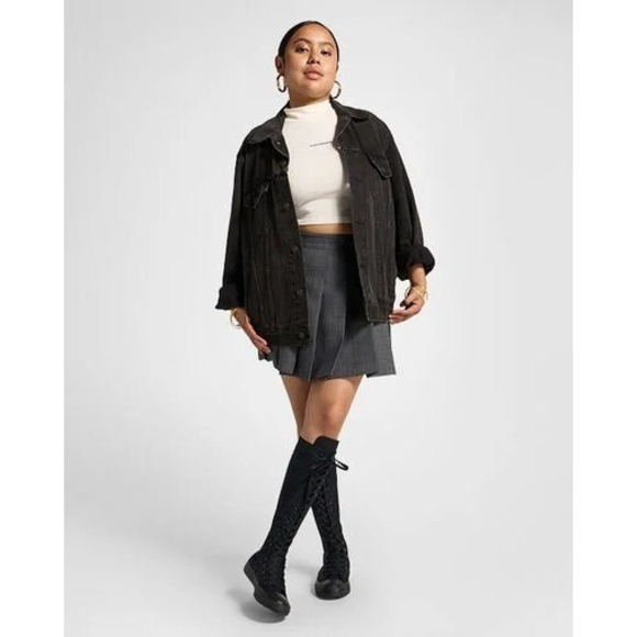 Womens Sz 14 Converse Chuck Taylor All Star XXHI Black Knee-High